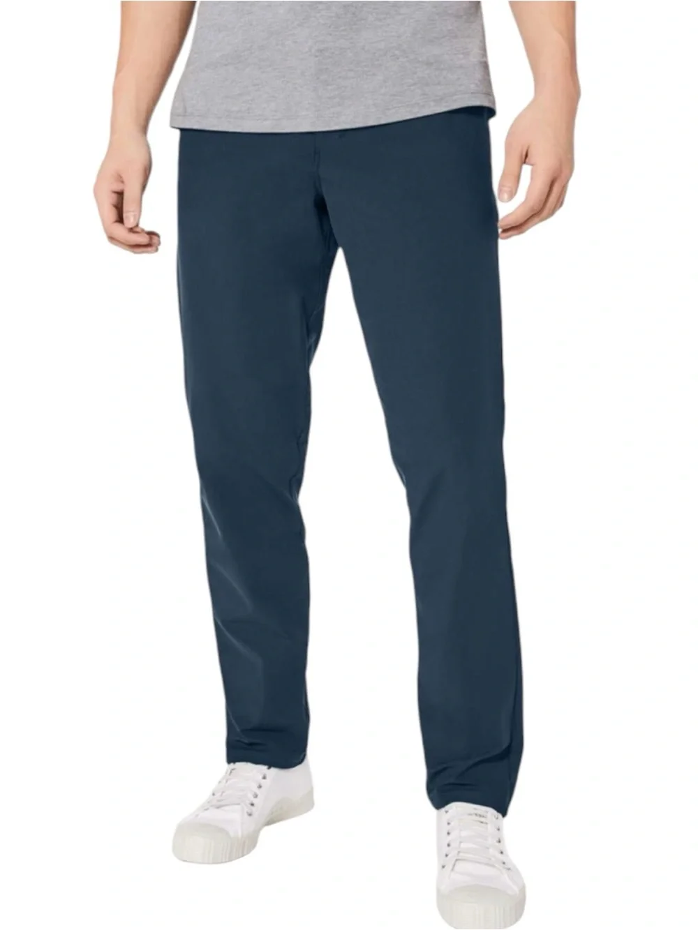 Lululemon Commission Pant Slim-Fit Warpstreme Navy Blue 30x31 ABC NWOT M5AF3S